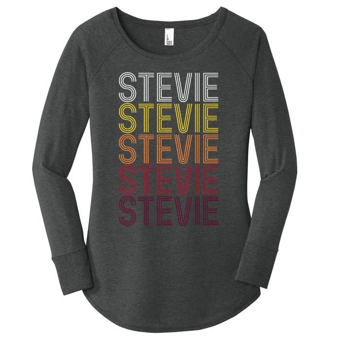 First Name Stevie Vintage Stevie Women's Perfect Tri Tunic Long Sleeve Shirt