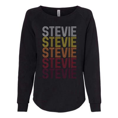 First Name Stevie Vintage Stevie Womens California Wash Sweatshirt