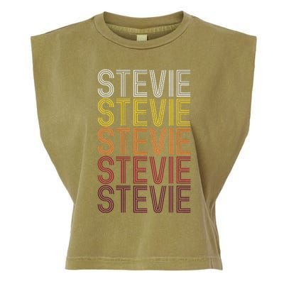 First Name Stevie Vintage Stevie Garment-Dyed Women's Muscle Tee