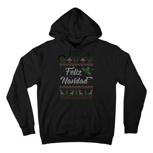 Feliz Navidad Spanish Merry Christmas Hoodie