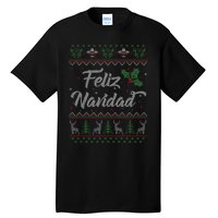 Feliz Navidad Spanish Merry Christmas Tall T-Shirt