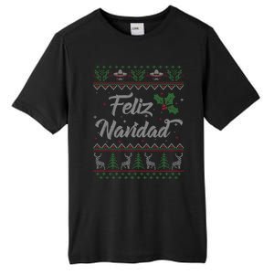 Feliz Navidad Spanish Merry Christmas Tall Fusion ChromaSoft Performance T-Shirt