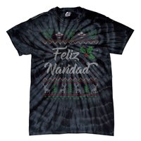 Feliz Navidad Spanish Merry Christmas Tie-Dye T-Shirt