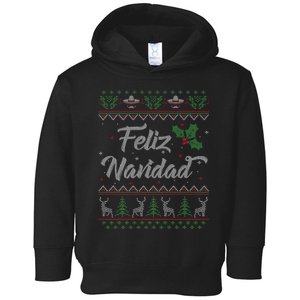 Feliz Navidad Spanish Merry Christmas Toddler Hoodie