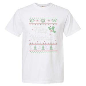 Feliz Navidad Spanish Merry Christmas Garment-Dyed Heavyweight T-Shirt