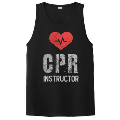 Funny Nursing School Student Studying Nurse Cpr Instructor Gift PosiCharge Competitor Tank