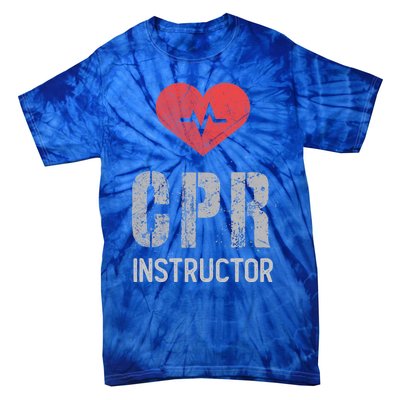 Funny Nursing School Student Studying Nurse Cpr Instructor Gift Tie-Dye T-Shirt