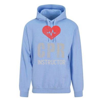 Funny Nursing School Student Studying Nurse Cpr Instructor Gift Unisex Surf Hoodie