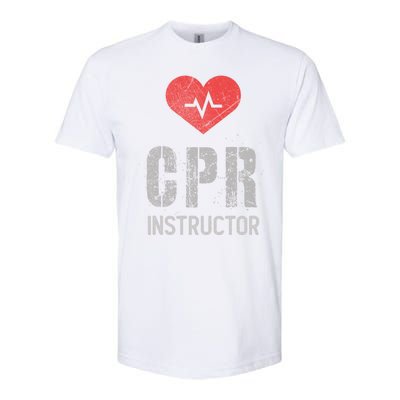 Funny Nursing School Student Studying Nurse Cpr Instructor Gift Softstyle® CVC T-Shirt