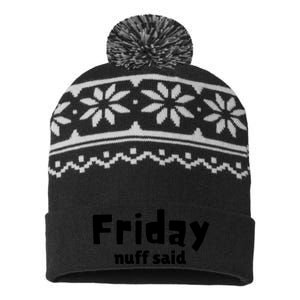 Friday Nuff Said USA-Made Snowflake Beanie