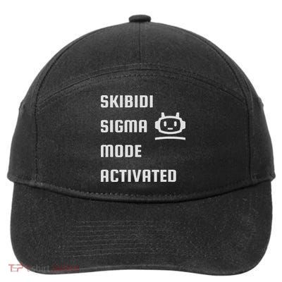 Funny N Slang Sigma Mode Activated 7-Panel Snapback Hat