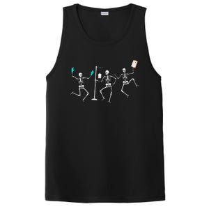 Funny Nurse Skeleton Halloween Healthcare PosiCharge Competitor Tank