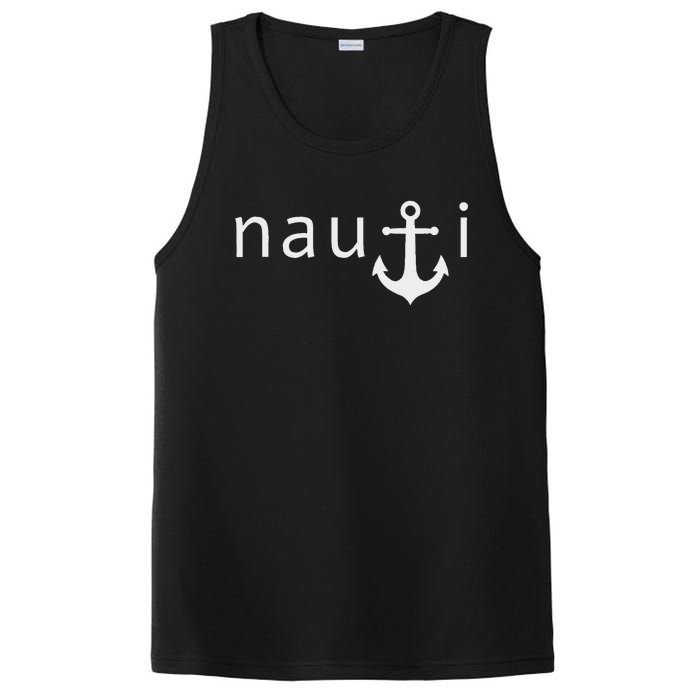 Funny Nautical Sailor PosiCharge Competitor Tank