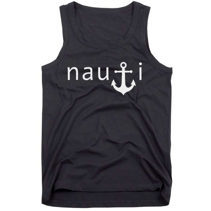 Funny Nautical Sailor Tank Top