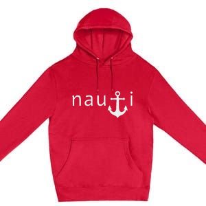 Funny Nautical Sailor Premium Pullover Hoodie