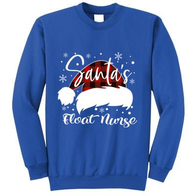 Float Nurse Santas Favorite Nurse Float Nurse Emt Cma Er Elf Gift Sweatshirt