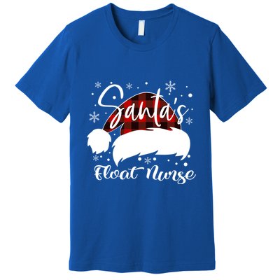 Float Nurse Santas Favorite Nurse Float Nurse Emt Cma Er Elf Gift Premium T-Shirt