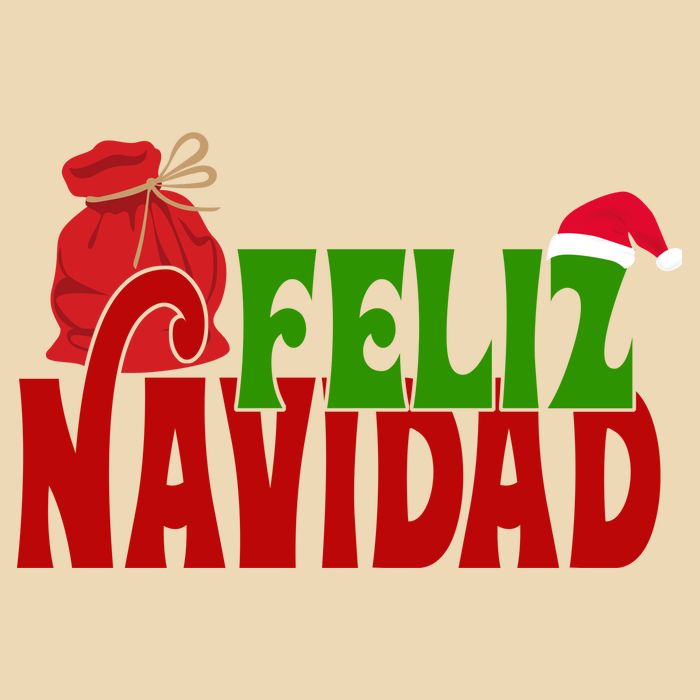 Feliz Navidad Spanish Christmas Bag