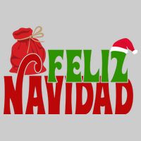 Feliz Navidad Spanish Christmas Tie-Dye T-Shirt