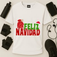 Feliz Navidad Spanish Christmas Cooling Performance Crew T-Shirt