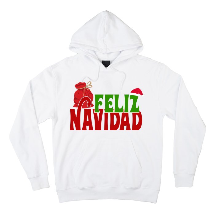 Feliz Navidad Spanish Christmas Hoodie