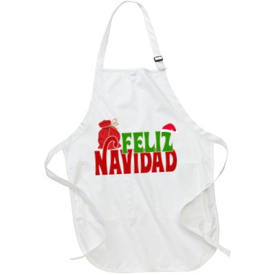 Feliz Navidad Spanish Christmas Apron