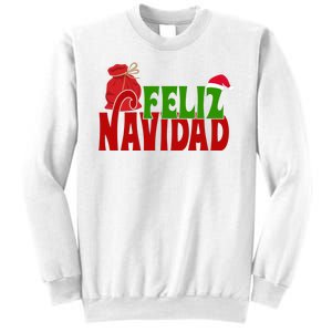 Feliz Navidad Spanish Christmas Sweatshirt