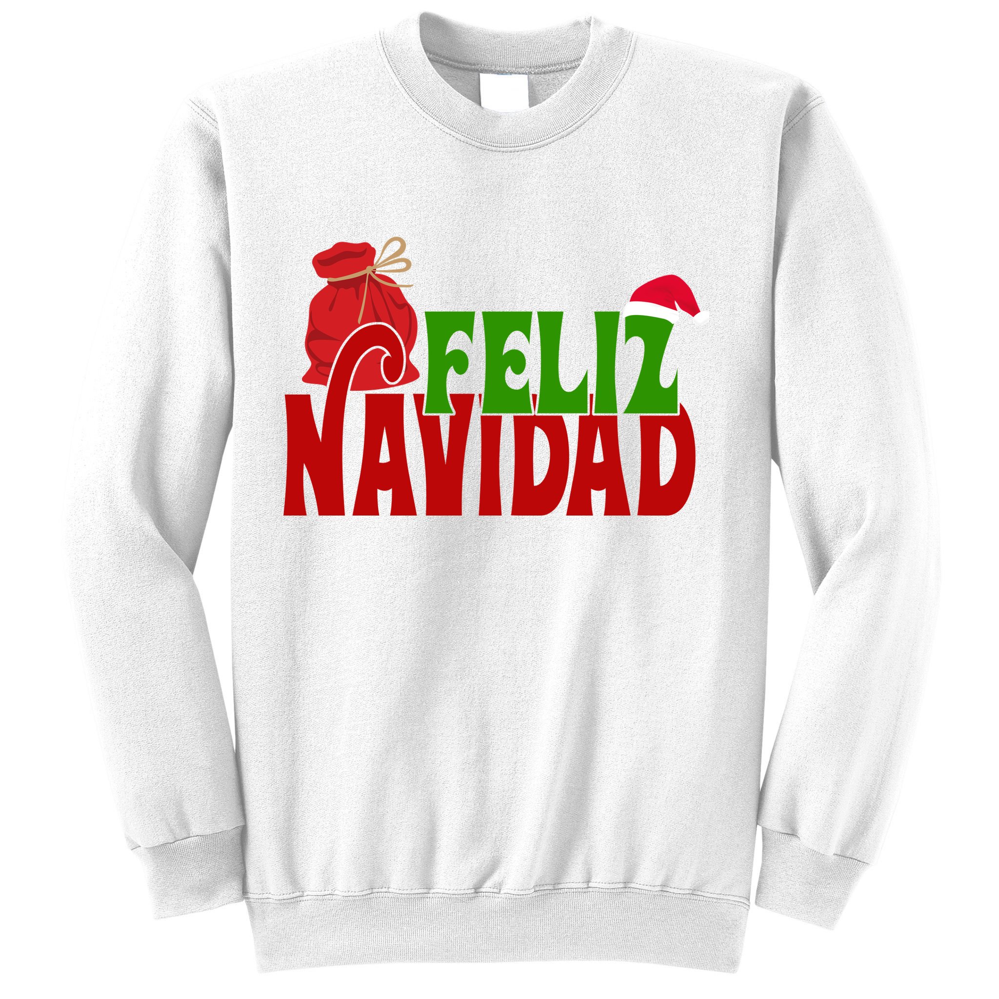 Feliz Navidad Spanish Christmas Sweatshirt