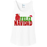 Feliz Navidad Spanish Christmas Ladies Essential Tank