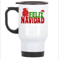 Feliz Navidad Spanish Christmas Stainless Steel Travel Mug