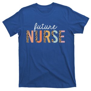 Future Nurse Student Leopard Print Nursing School Gift T-Shirt