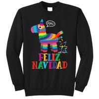 Feliz Navidad Spanish Christmas Funny Mexican Pinata Sweatshirt