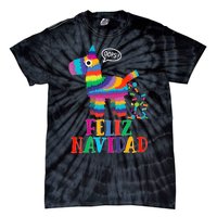 Feliz Navidad Spanish Christmas Funny Mexican Pinata Tie-Dye T-Shirt