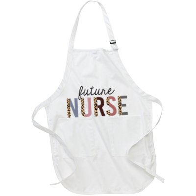 Future Nurse Student Leopard Print Nursing School Meaningful Gift Apron