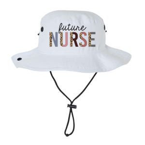 Future Nurse Student Leopard Print Nursing School Meaningful Gift Legacy Cool Fit Booney Bucket Hat