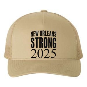 Funny Nola Strong 2025 Never Forget New Orleans Yupoong Adult 5-Panel Trucker Hat