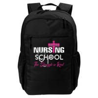 Funny Nursing School The Struggle Is Real Daily Commute Backpack