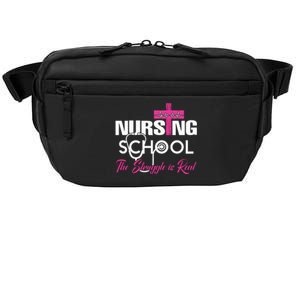 Funny Nursing School The Struggle Is Real Crossbody Pack