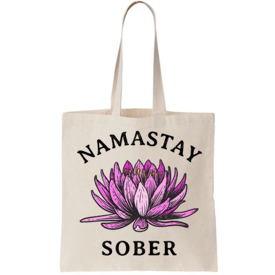 Funny Namastay Sober Na Aa 12 Step Recovery Funny Gift Bag