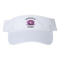 Funny Namastay Sober Na Aa 12 Step Recovery Funny Gift Visor
