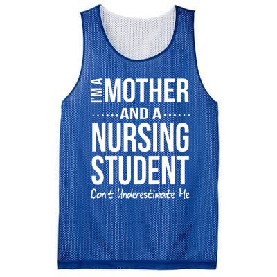 Funny Nursing Student Mom Nursing School Future Nurse Gift Mesh Reversible Basketball Jersey Tank