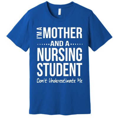 Funny Nursing Student Mom Nursing School Future Nurse Gift Premium T-Shirt