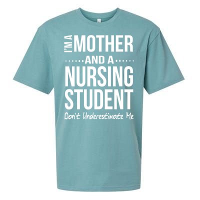 Funny Nursing Student Mom Nursing School Future Nurse Gift Sueded Cloud Jersey T-Shirt