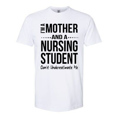 Funny Nursing Student Mom Nursing School Future Nurse Gift Softstyle CVC T-Shirt