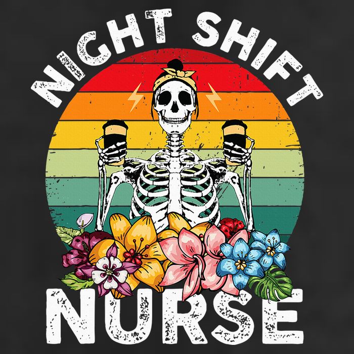 Funny Night Shift Nurse Skeleton Night Shift Nurse Tumbler