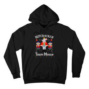 Funny Nutcracker Soldier Toy Christmas Dance Team Mouse Tall Hoodie