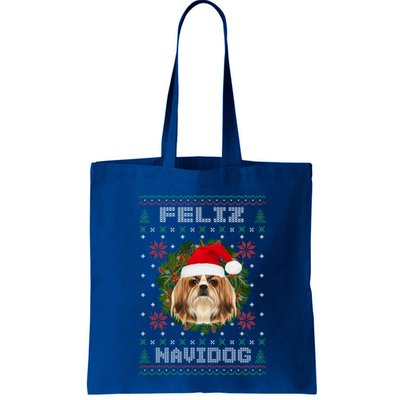 Feliz Navidog Shih Tzu Dog Funny Ugly Christmas Xmas Great Gift Bag