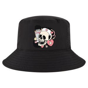 Funny Nurse Skeleton Cute Gift Cool Comfort Performance Bucket Hat