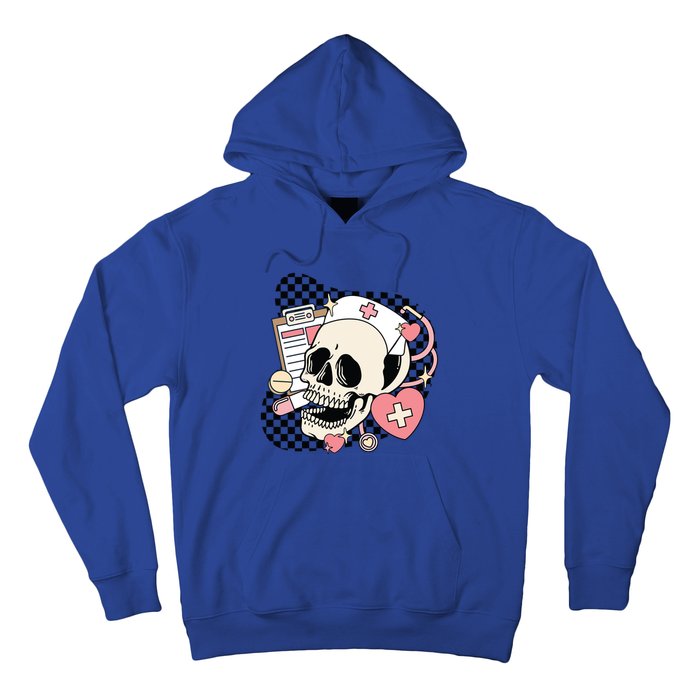 Funny Nurse Skeleton Cute Gift Hoodie