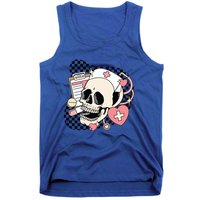 Funny Nurse Skeleton Cute Gift Tank Top